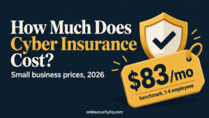 Read more about the article How Much Does Cyber Insurance Cost for a Small Business? (2026)
